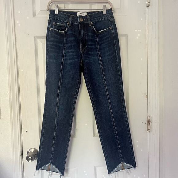 Pistola Women's Seamed Jeans with Uneven Hem Sz 27 - Picture 6 of 6